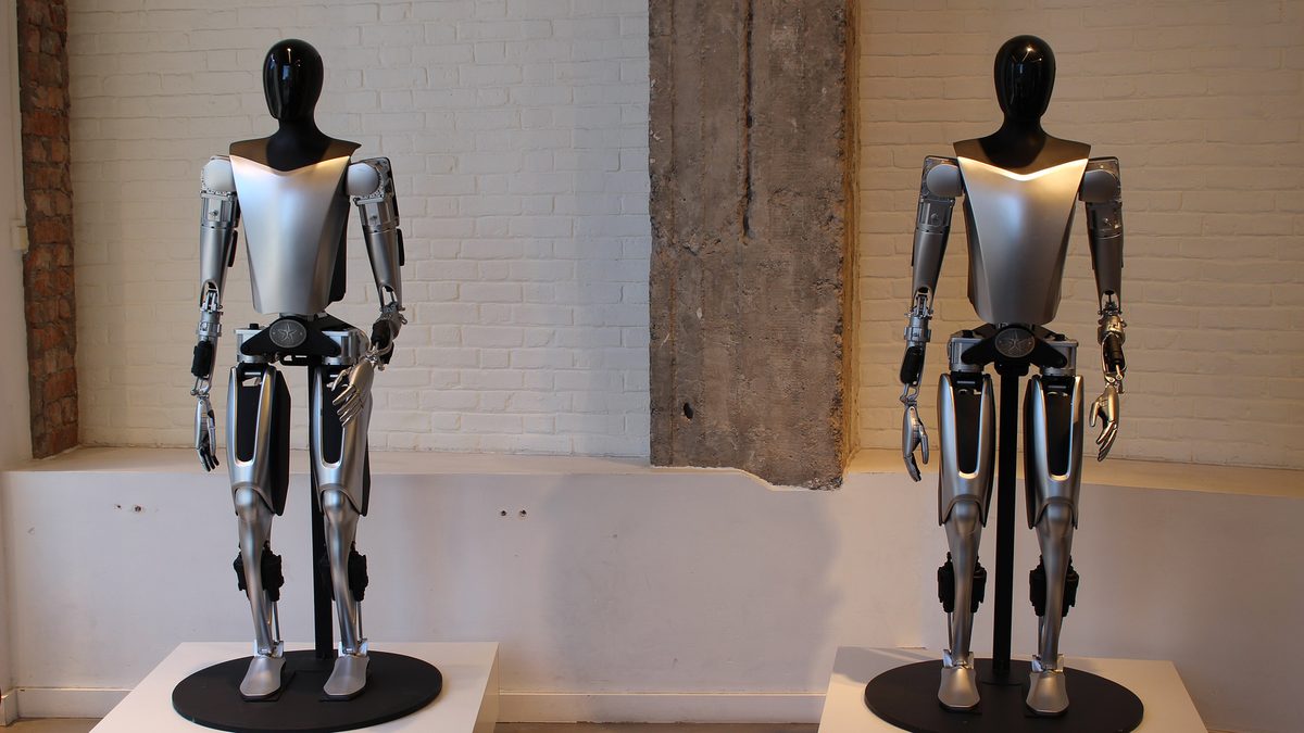 Tesla Optimus robots